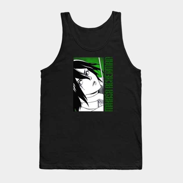 Mikasa Ackerman - AOT Tank Top by Thrillercat